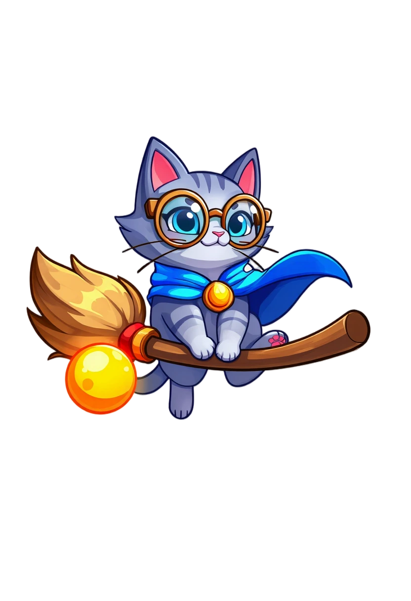 달빛 순찰대 마법사 고양이