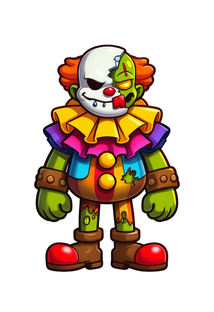 광대 가면 좀비